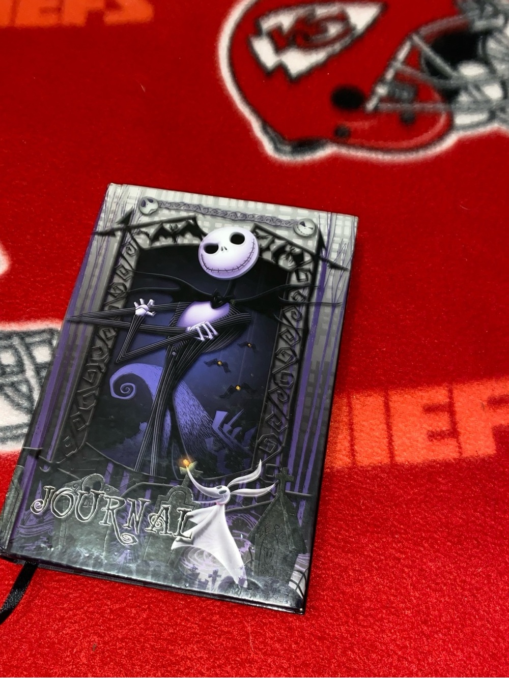 The Nightmare Before Christmas Jack Skellington Purple Journal